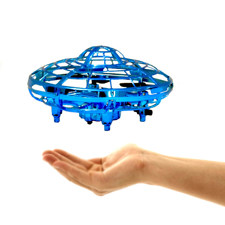 新奇特五感应四轴飞行器儿童玩具ufo迷你无人机定高悬浮旋转飞碟