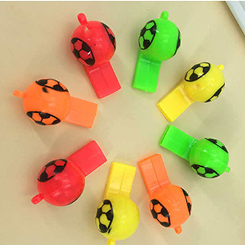 Plastic Football Whistle World Cup Football Referee Whistle Cheering Props Toy Wholesale