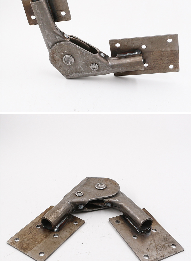 厂家直销批发 烧焊铁片沙发关节铰头枕角度 日本扣 五金家具配件