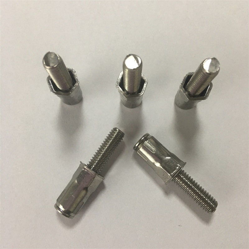 304不锈钢小头六角拉铆螺栓小沉头六角铆螺栓定制铆螺柱m4m5m6m8