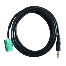 厂家销售大众雷诺 3.5MM音频线AUX AUDIO CABLE  MP3苹果手机线