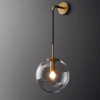 Postmodern Glass Pellet Wall lamp American style Industry Retro Simplicity Bedside a living room Corridor bedroom Northern Europe lamps and lanterns Postmodern Glass Pellet Wall lamp American style Industry Retro Simplicity Bedside a living room Corridor bedroom Northern Europe lamps and lanterns
