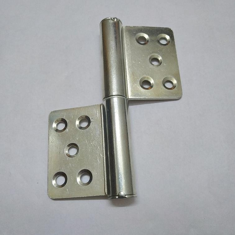 加厚5寸铁防火门铰 旗形脱卸合页 防盗门铁铰链 脱卸铰-阿里巴巴