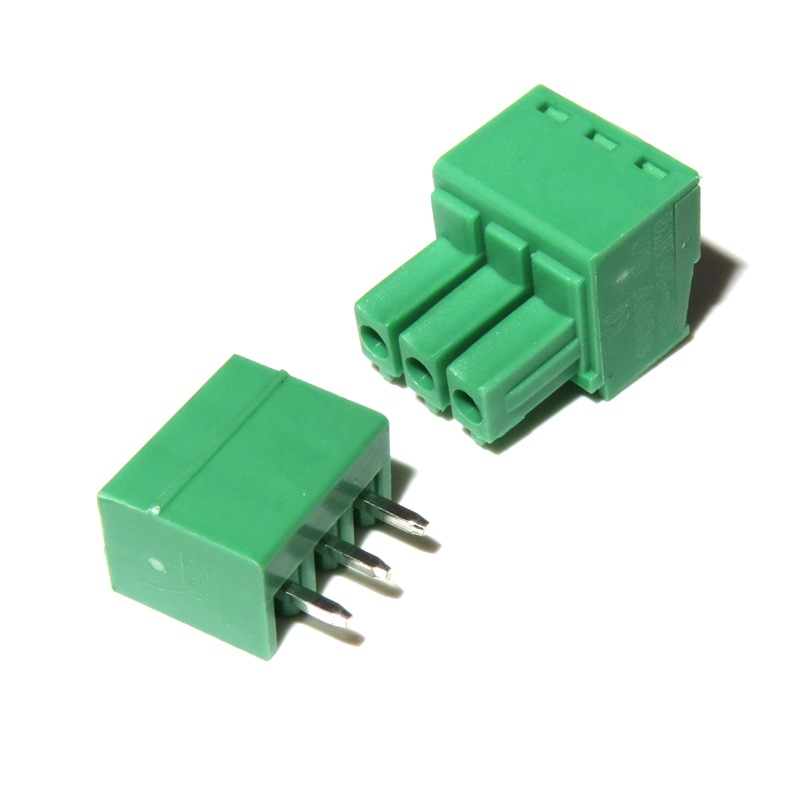 直针插拔端子座15edgvc3503p1400ah对插式按压接线端子