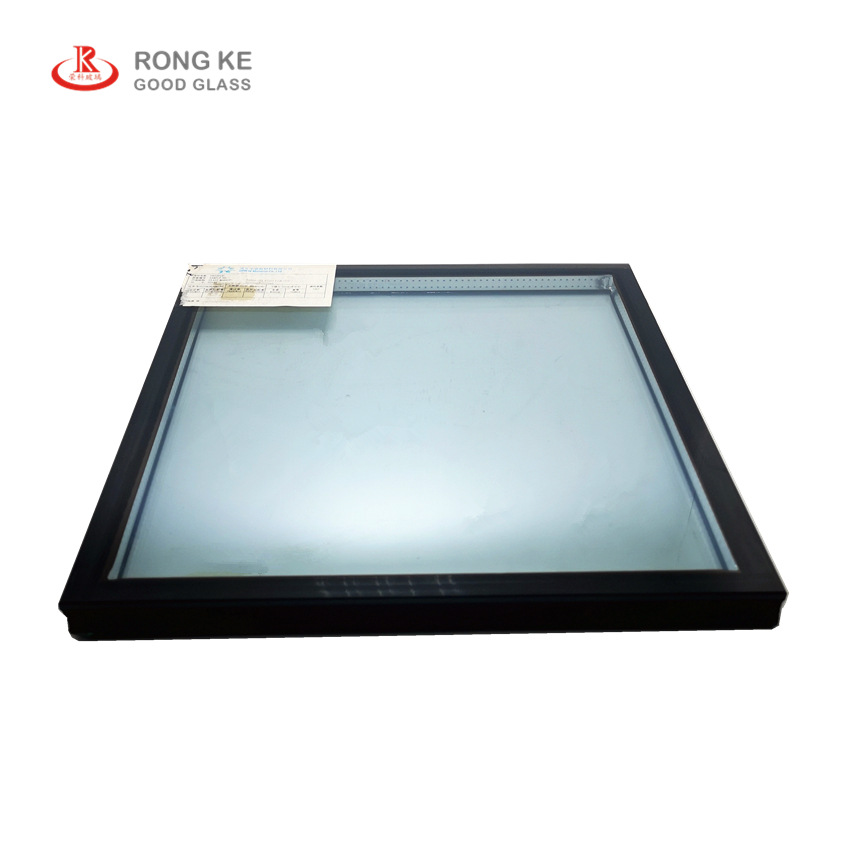 双银lowe镀膜玻璃荣科工厂定做加工中空玻璃双层双银lowe