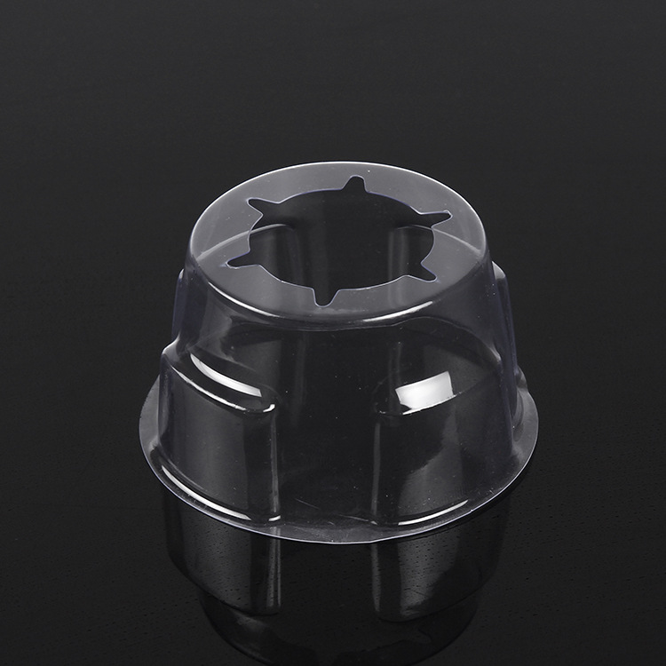 订制PET吸塑包装内衬pvc吸塑包装盒透明圆形吸塑托盘泡壳厂家直销