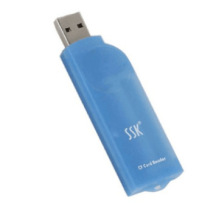 SSK飚王琥珀CF卡专用读卡器 USB2.0 高速直读CF卡读卡器 SCRS028
