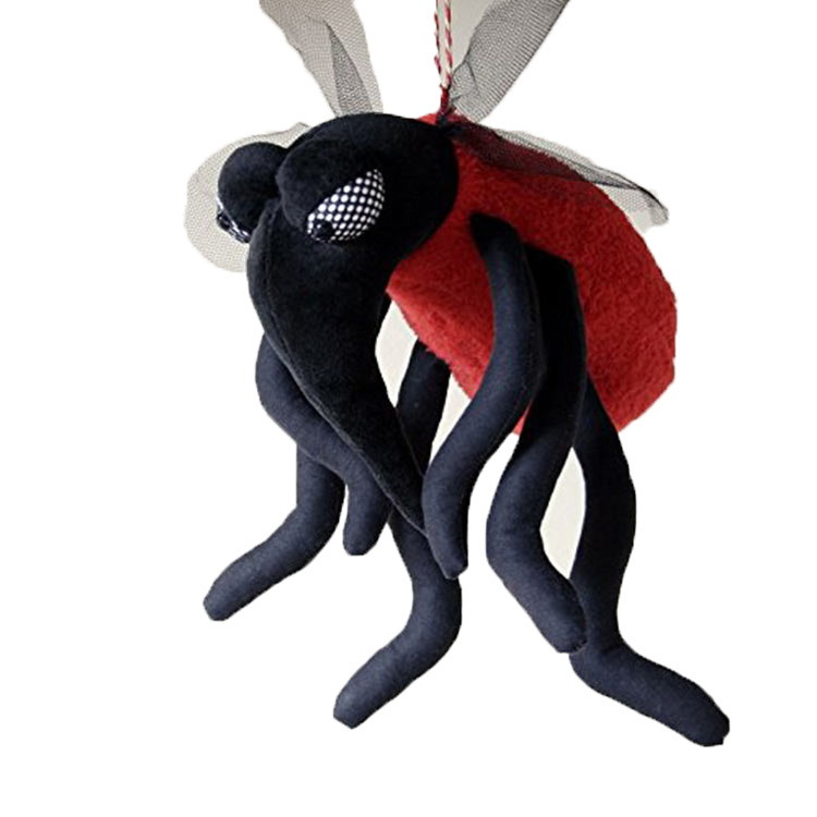 厂家来图定做毛绒玩具动物蚊子公仔形象玩偶个性恶搞仿真蚊子礼品