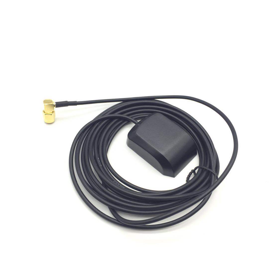 适用宝马奔驰奥迪国产通用导航汽车gps天线原车导航天线sma口弯头