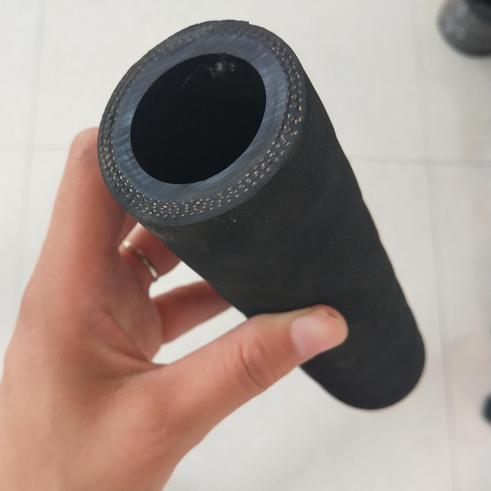 大口径吸排沙耐磨橡胶管法兰盘钢丝骨架胶管河道清淤专用污水吸排