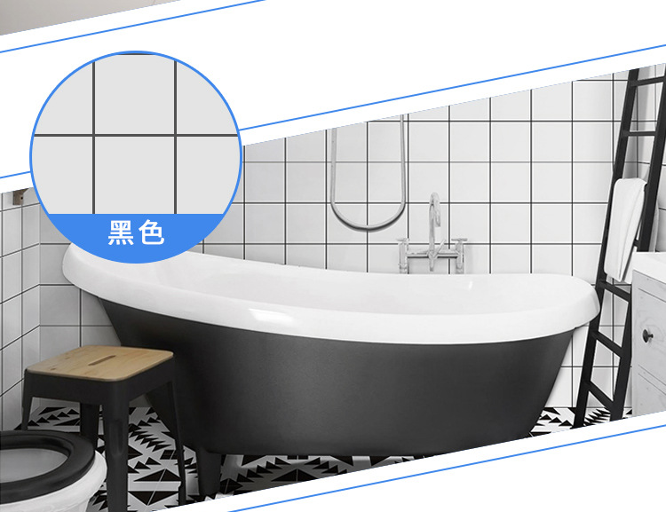 彩贝水晶瓷美缝剂瓷砖地砖专用防水防霉墙砖补缝隙