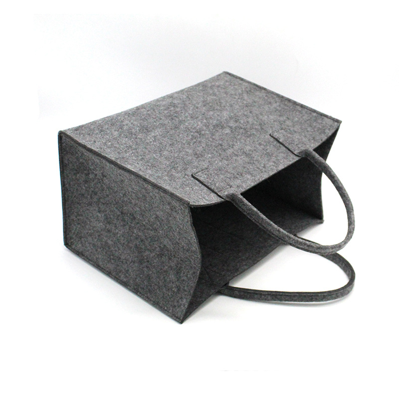 Factory Large Capacity Felt Shopping Bag Creative Portable Gift Storage Bag Simple Fashion Handbag Customization