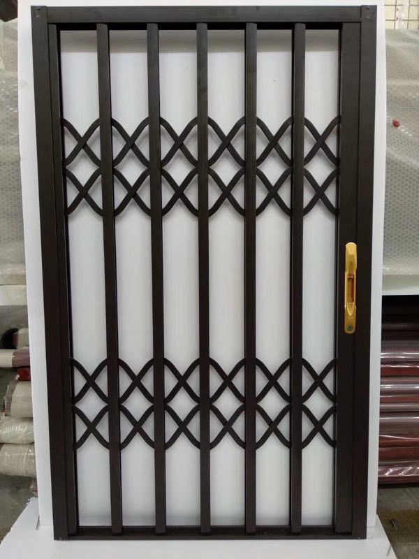 厂家批发304不锈钢防盗拉闸门阳台防盗门 不锈钢伸缩门窗推拉门