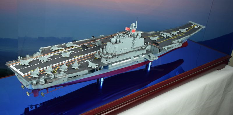 成品金属17号 山东舰航母模型国产仿真17舰1:350山东号航母模型