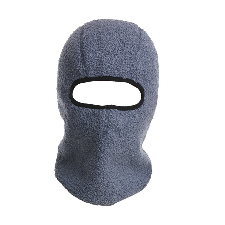 Autumn and Winter New Face Mask One-Piece Ear Protection Fleece-Lined Thickened Mask Head-Mounted Cold-Proof Earmuffs Scarf