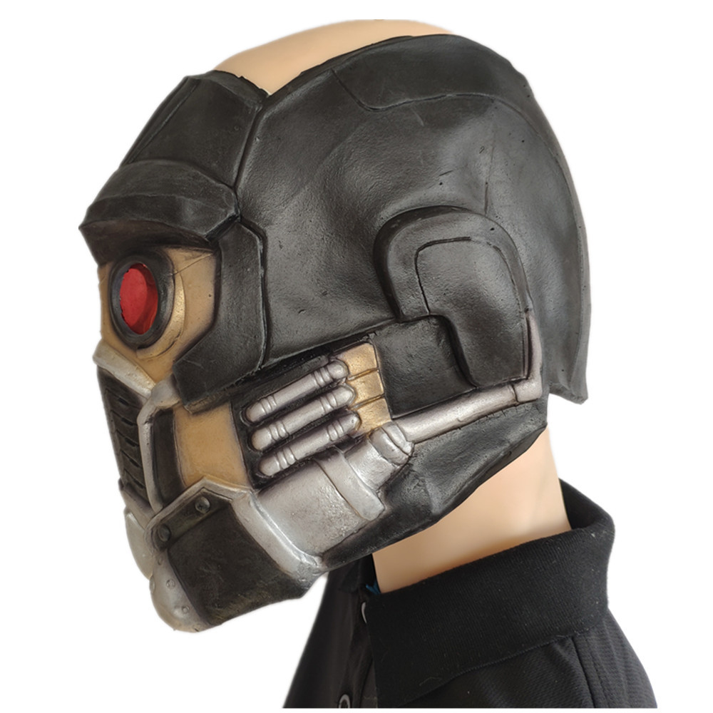 银河护卫队2星爵面具万圣节乳胶头套cos游戏动漫面具舞会派对头盔