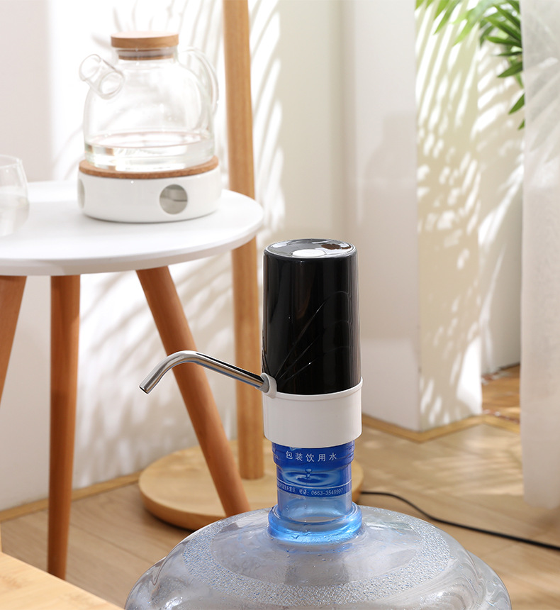 电动抽水器桶装水智能抽水器家用纯净水矿泉水自动无线usb饮水机