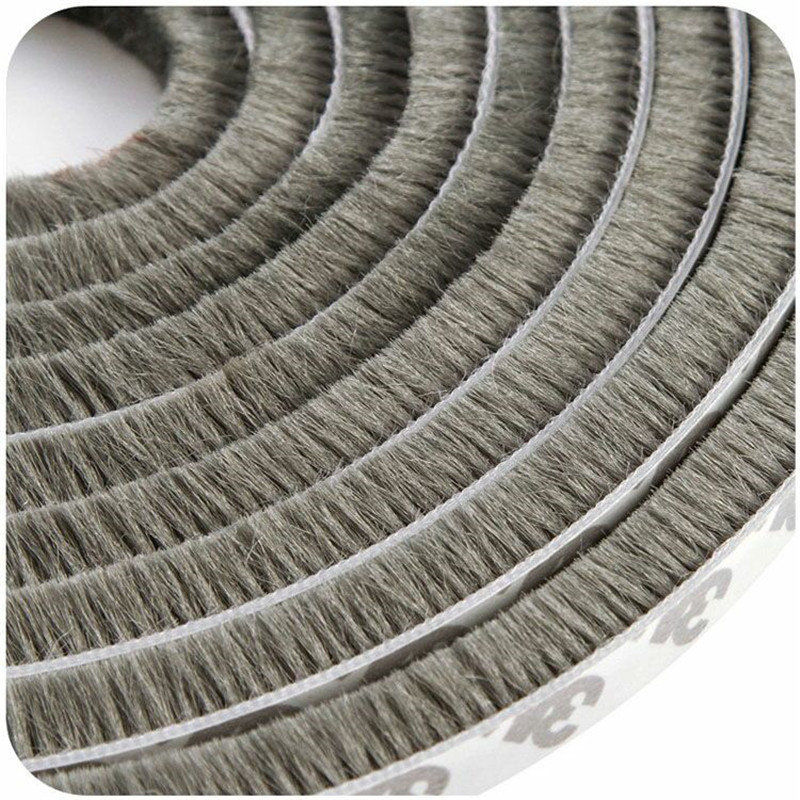 铝合金门窗密封毛条自粘塑钢窗铝合金配件门窗毛条防尘保暖防风