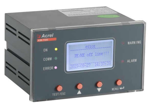 安科瑞工业用aimt500绝缘监测仪690v以下纯交直流系统acrel