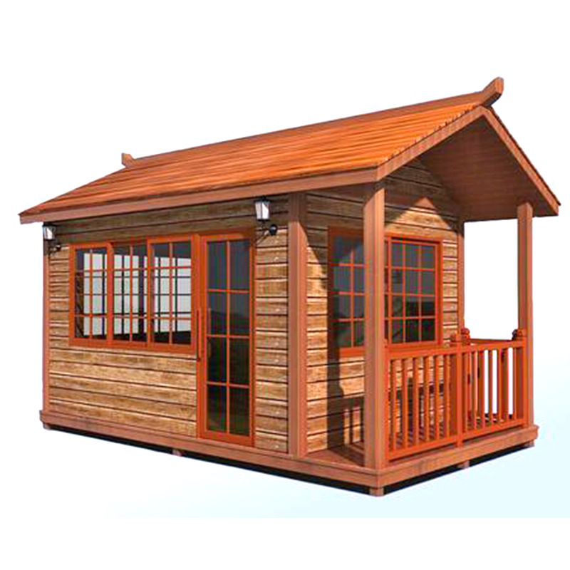 防腐木小木房木屋别墅移动户外售货亭定制度假屋岗亭农家乐休闲山