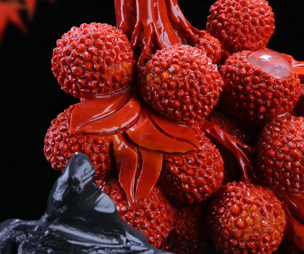 福建寿山石荔枝家居装饰客厅办公摆件奇石玉石雕刻工艺品厂家直销