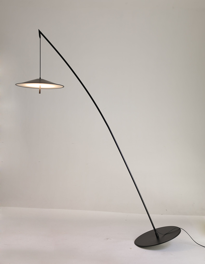 后现代个性创意钓鱼北欧极简设计师款客厅卧室意大利渔夫灯落地灯