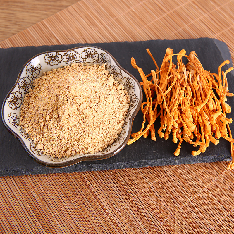 杭州众芝康菇提取物 蛹虫草子实体粉多糖  新资源食品蛹虫草粉