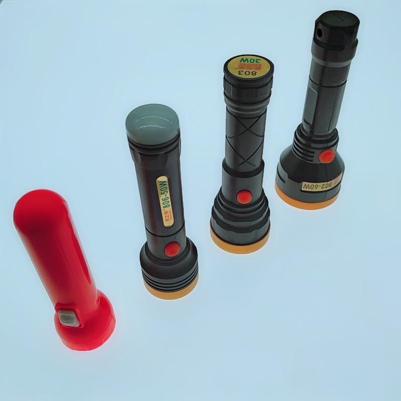 亮之伟系列强光照明led锂电手电筒 大功率远射家用便携充电手电筒