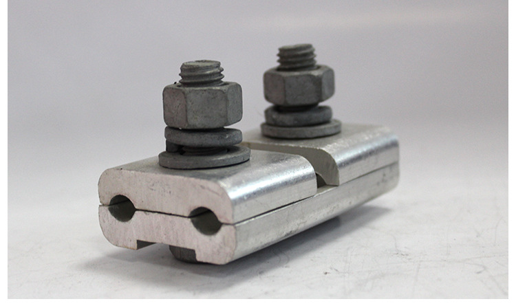 庆华电力金具jb-1铝并沟线夹电缆矩形并沟线夹电力电缆勾线夹批发