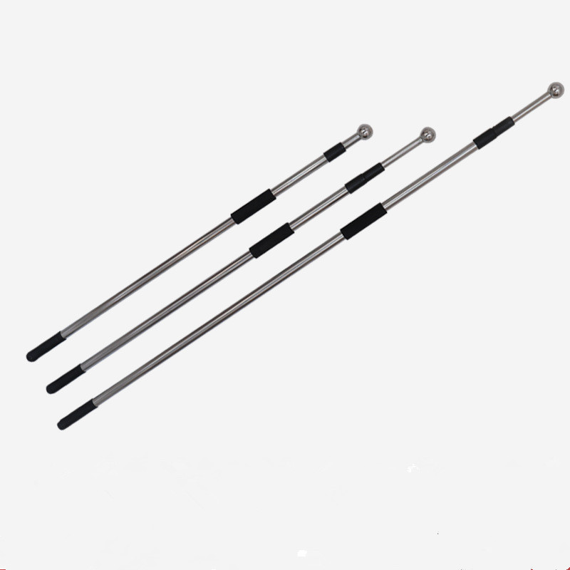 旗杆3米伸缩旗杆2米不锈钢旗杆4米收缩旗杆25米户外手摇旗杆