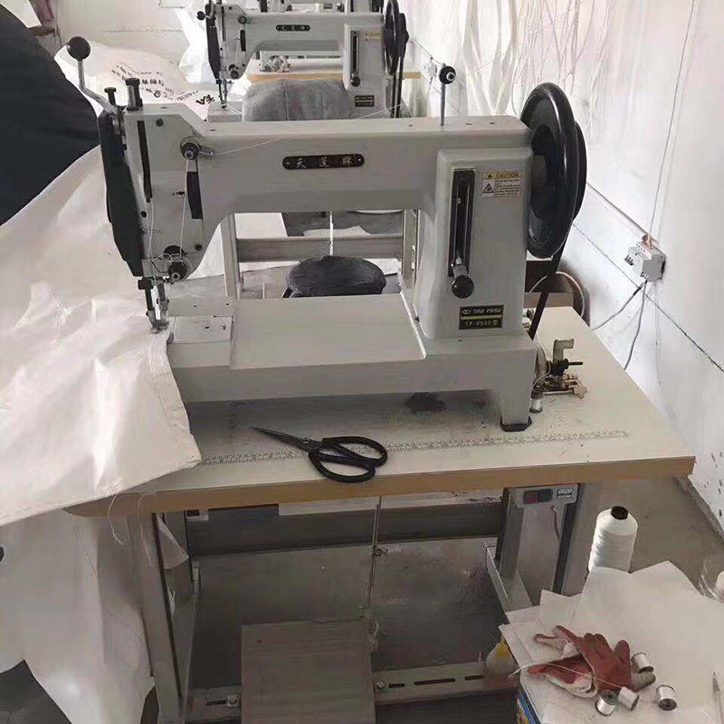 吨包帆布篷布厚料缝纫机tp8900集装袋 厚料单头双线缝纫机定制