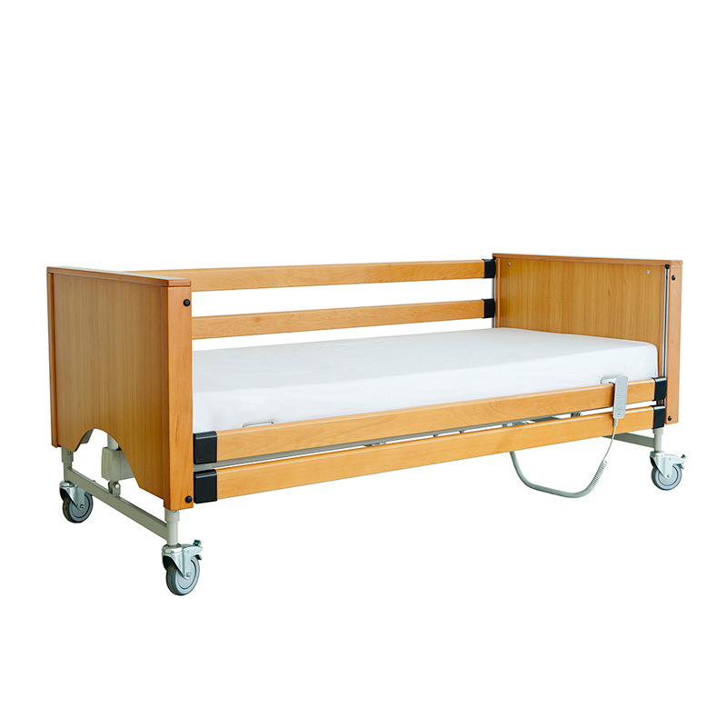 电动养老护理床五功能医用疗养升降病床家用实木家居折叠床