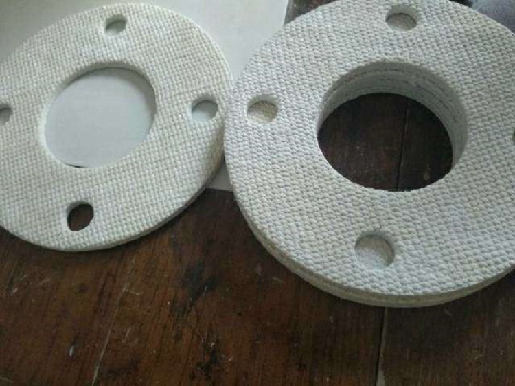 高温陶瓷纤维毯垫片高温1400度陶瓷纤维纸隔热保温垫片法兰防火垫