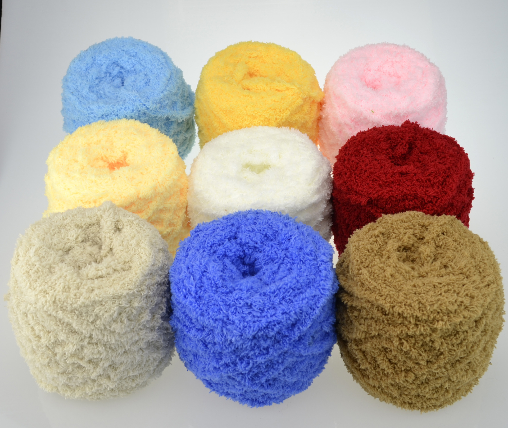 五股珊瑚绒 5股毛巾线 围巾线宝宝婴儿线 绒绒线 粗毛线特价批发