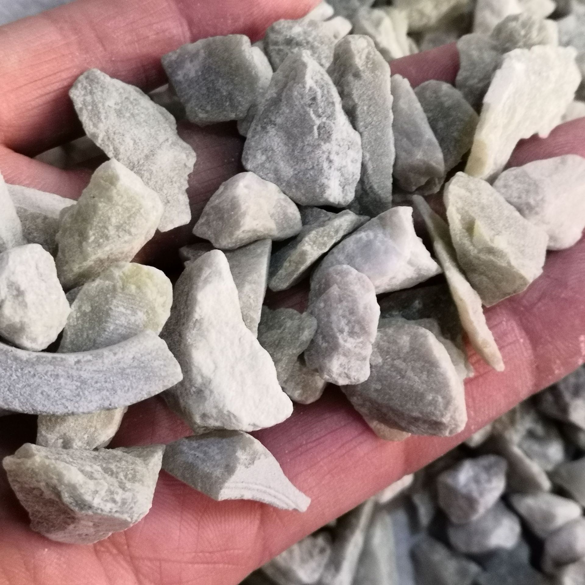 花蕊石 批发 中药材矿石花蕊石 花乳石 白云石 实物拍摄