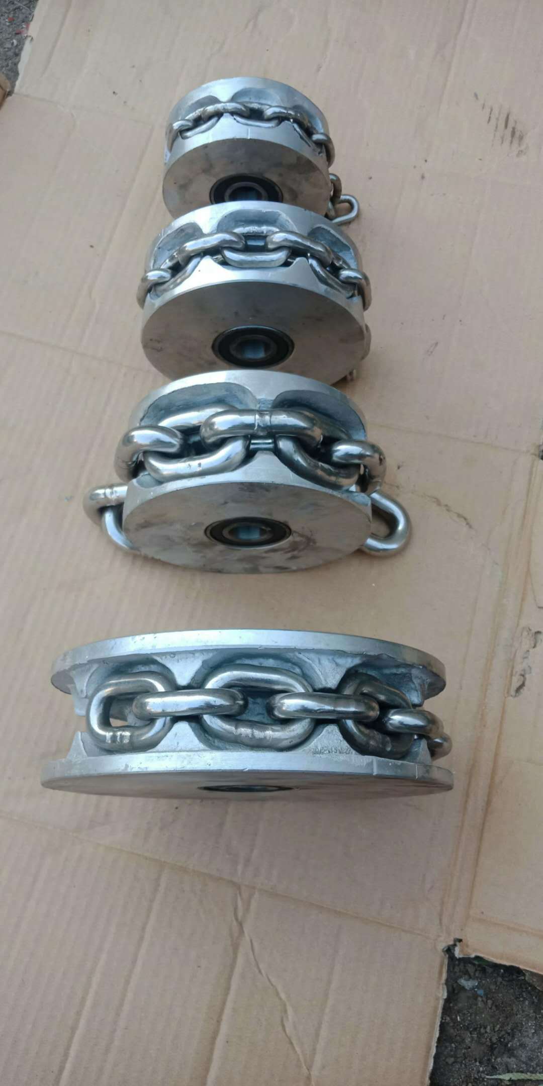 工厂定制环链提升机链轮矿用链轮工程用工业用环链提升机链轮