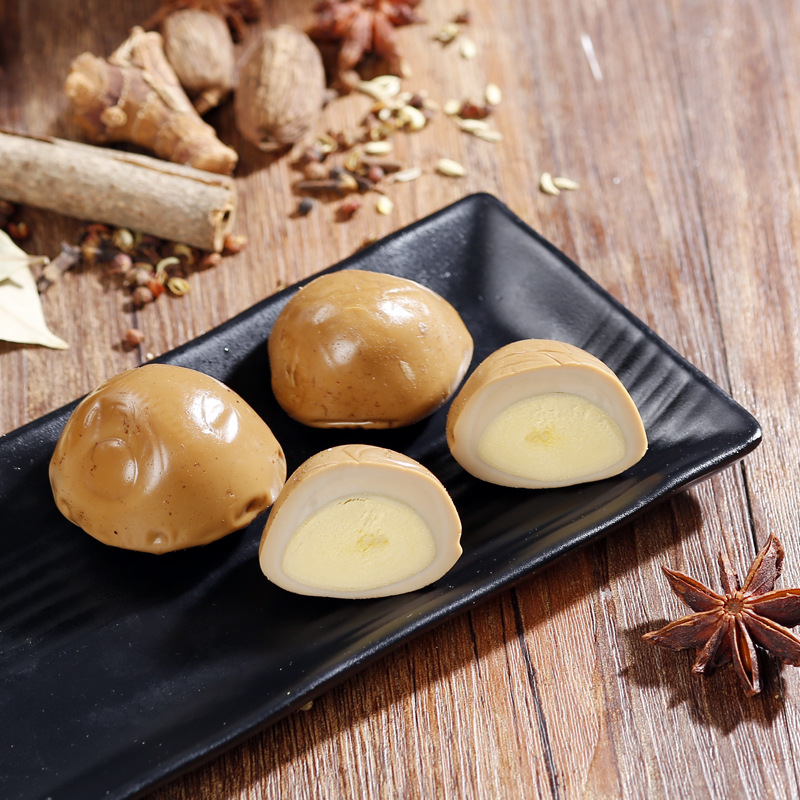 速达豪仔卤鸡蛋30g/包整箱150包蛋公举盐焗泡椒味卤鸡蛋休闲零食