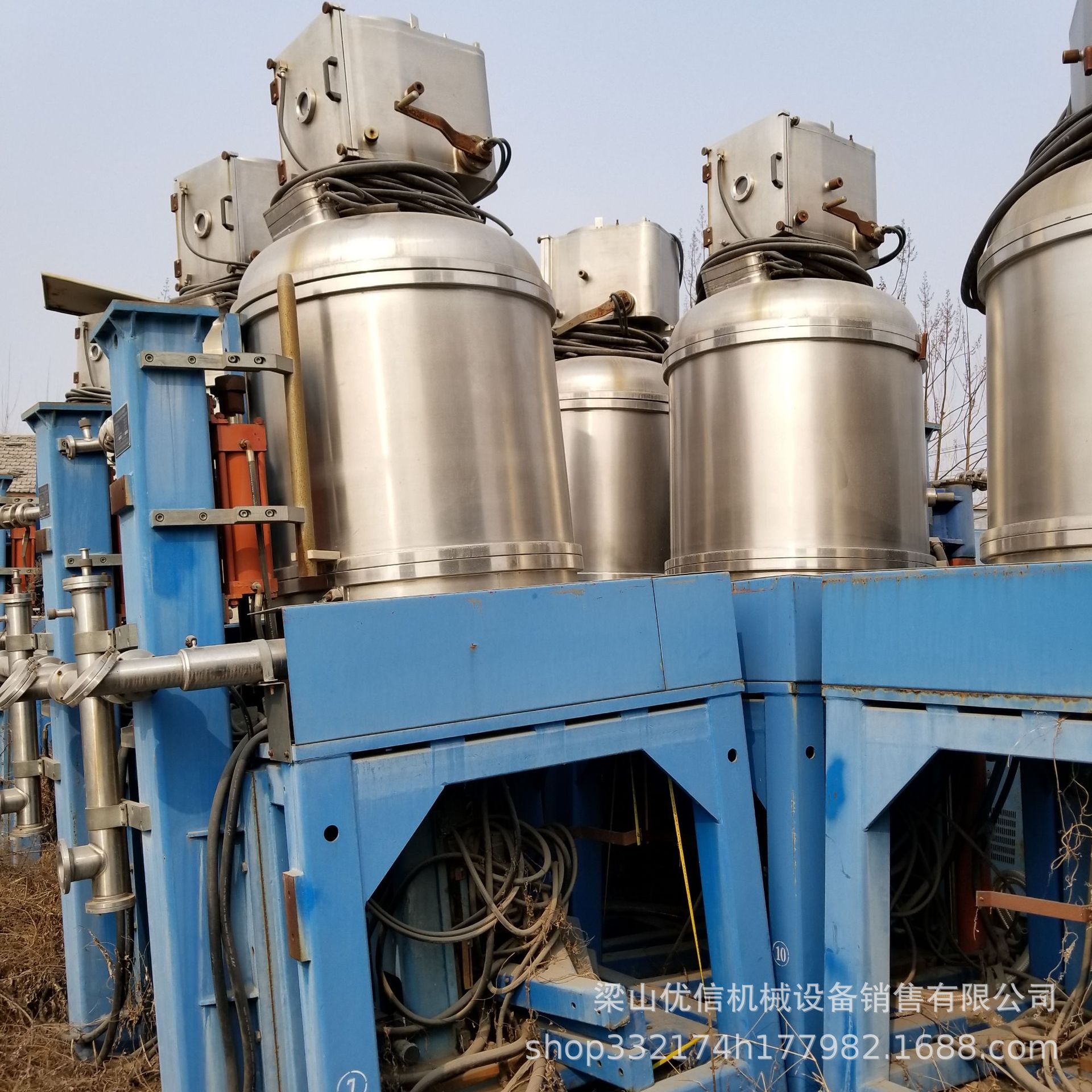 0成交0个现货出售二手单晶炉 上海汉虹95型单晶炉15套 附件齐全