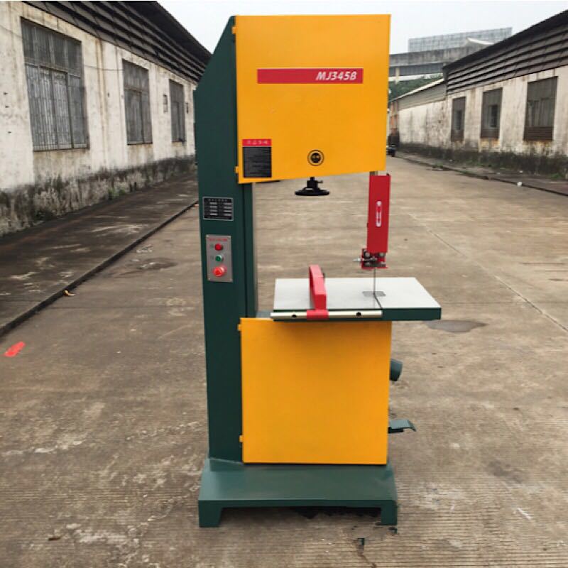 mj345b细木工带锯木工机械小带锯台式开料带锯机