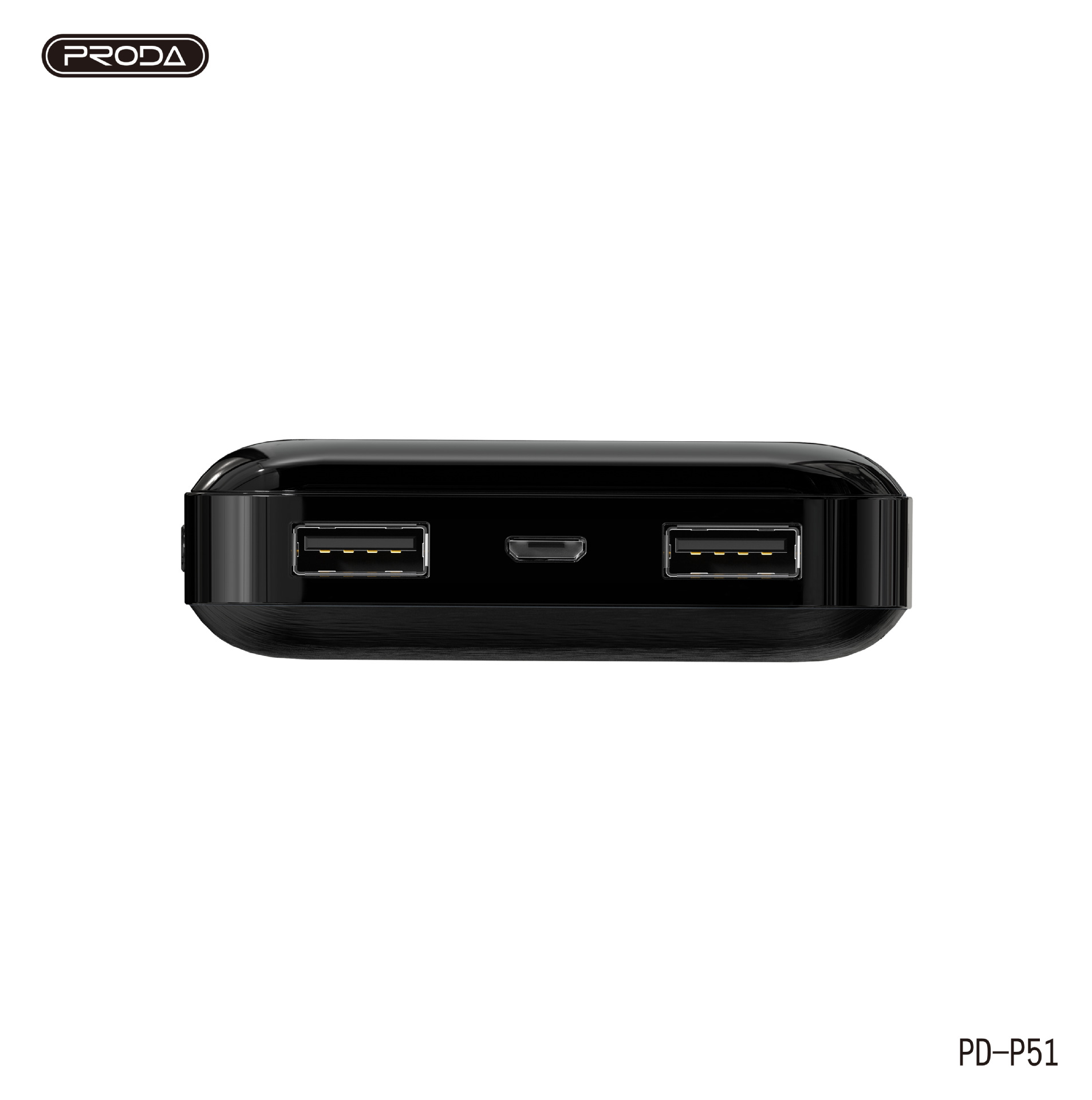 proda新款pd-p51/pd-p50战将系列移动电源 20000mah/10000毫安