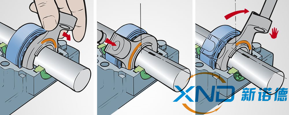 (上图产品实物:锁紧螺母 止退垫片)     公司名称:广州新诺德传动部件