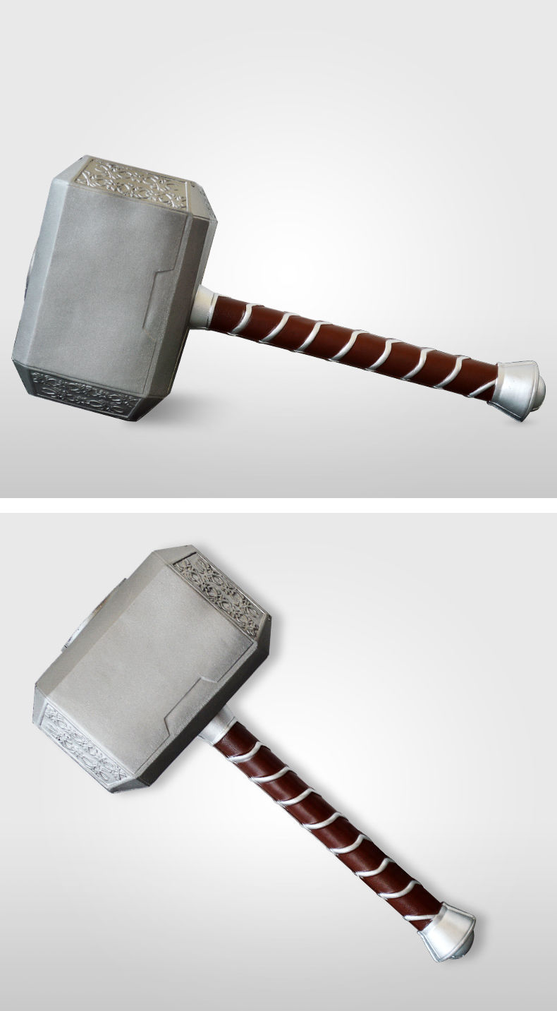 雷神之锤1:1道具 复仇者联盟cosplay锤子武器 pu仿真兵器