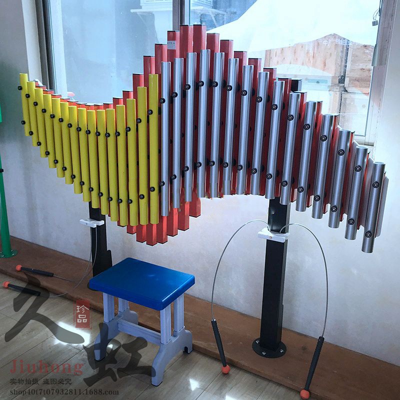 c大调教导官琴380节奏师琴户外打击乐器公园敲击乐器不锈钢管琴