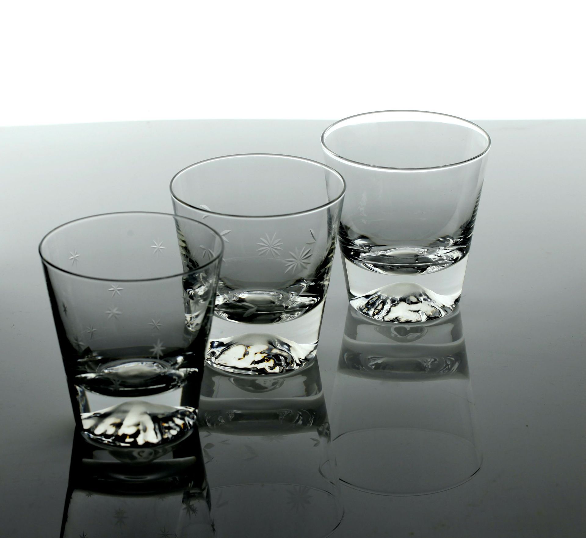 雪山创意日式玻璃杯唯美玻璃水杯会龙伊莉斯现货支持私人dz