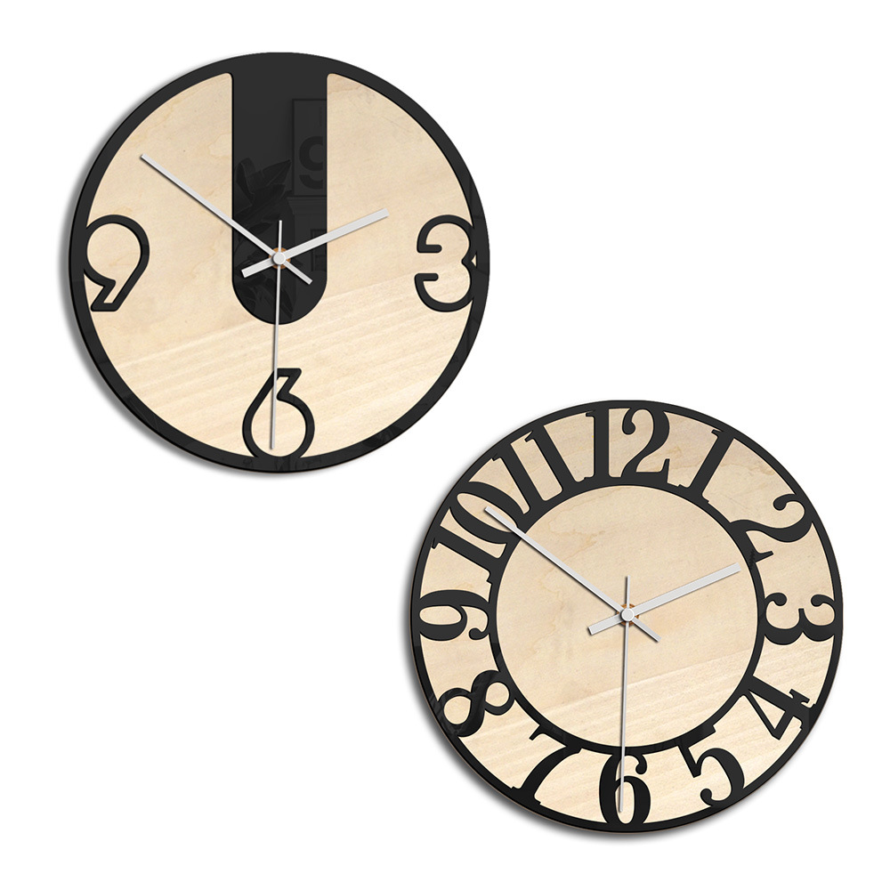 0成交147个亚马逊产品罗马数字挂钟 客厅亚克力钟表 家居diy创意挂钟