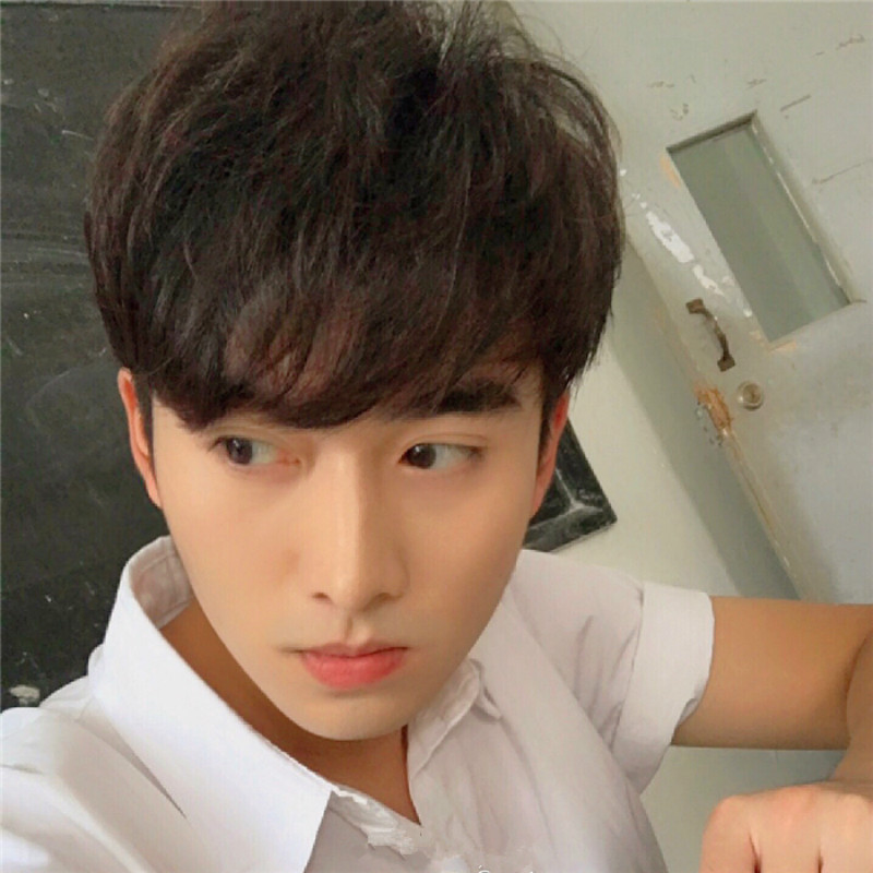 时尚男士假发韩版男发帅气男生短卷发蓬松逼真卷发型假发头套