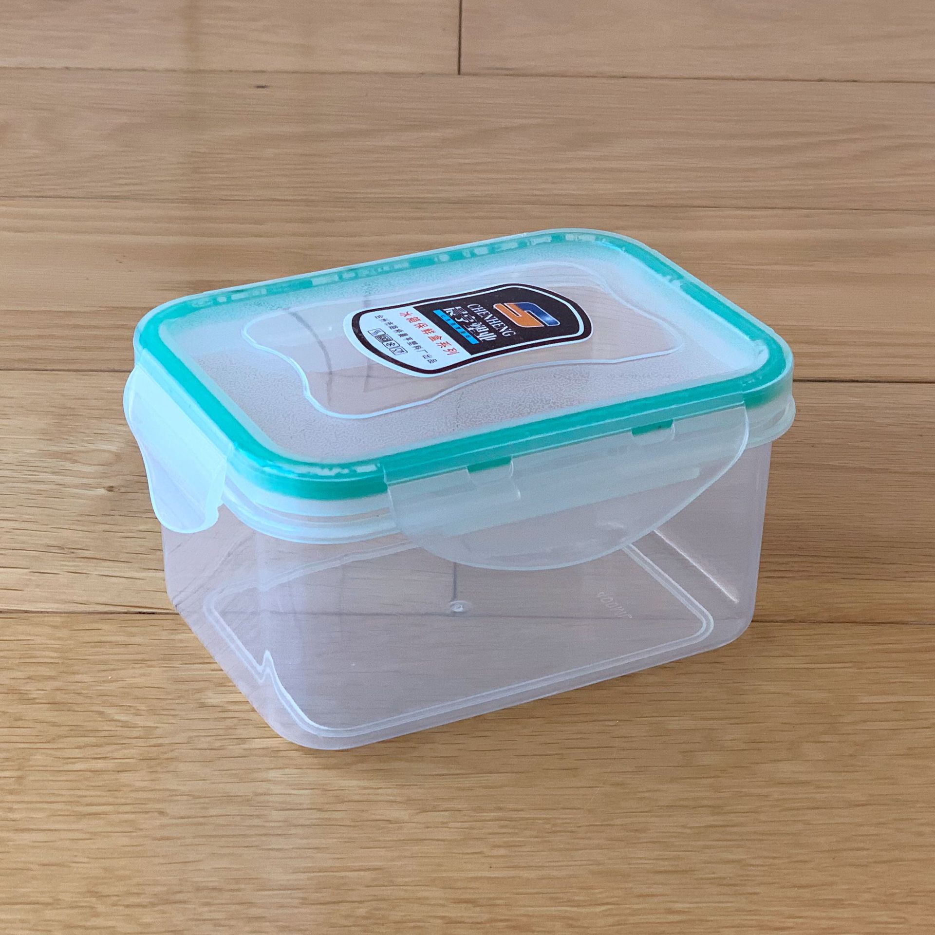 厂家直销300克透明长方形蜡泥密封包装盒蜂巢蜜pp塑料乐扣盒