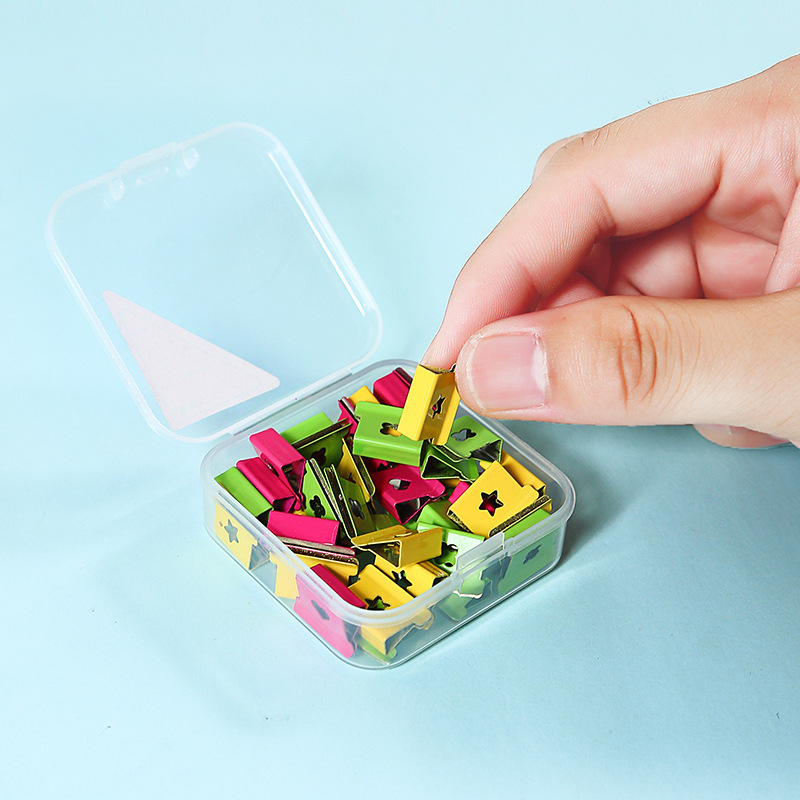 彩色装订机备用夹推夹器夹补充夹收纳装订夹备用钉装订夹资料