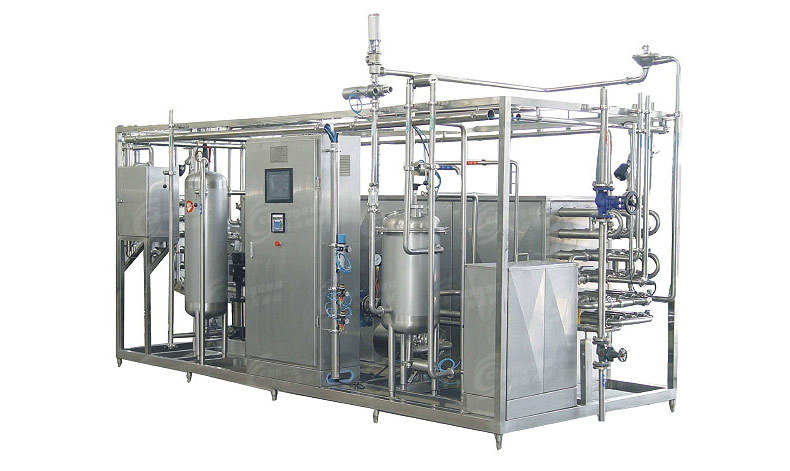 uht板式高温灭菌机主要用于果汁,茶饮料,鲜牛奶,酒类等热敏性液体杀菌