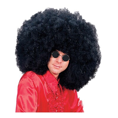 工厂直销爆炸头假发化装舞会装扮球迷假发搞笑搞怪彩色假发特大号